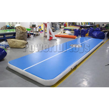 Inflatable air track floor for dancing club