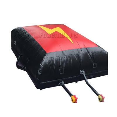 Inflatable bike airbag for BMX