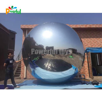 Customized size inflatable mirror balloon
