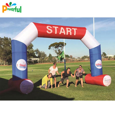 Durable PVC inflatable racing arch for sports