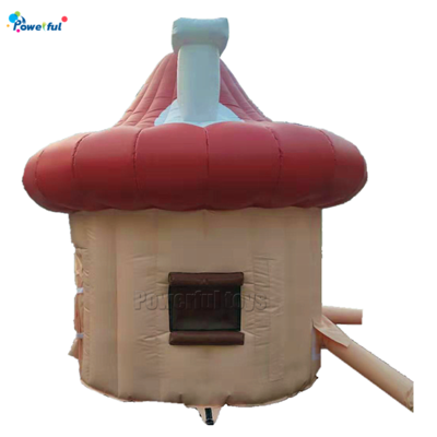 waterproof PVC material inflatable mushroom tent for outdoor