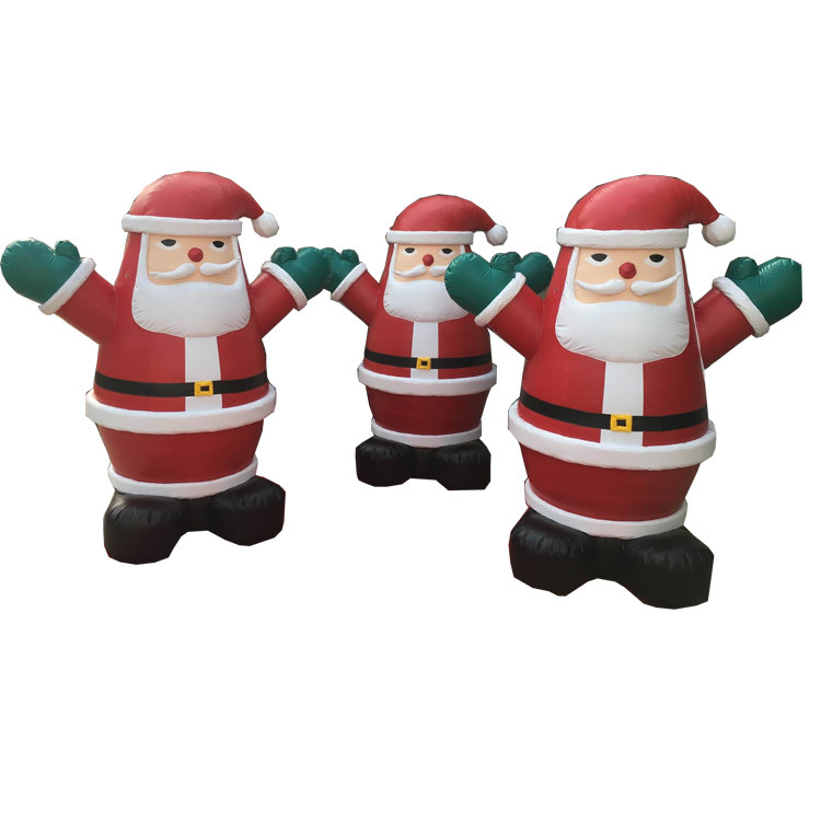 6mH Inflatable Santa Claus model for Christmas